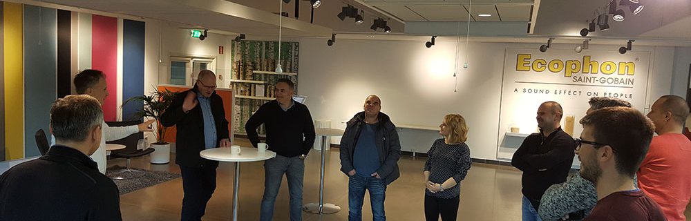 Visit ECOPHON Saint Gobain – Sweden Visit ECOPHON Saint Gobain – Sweden