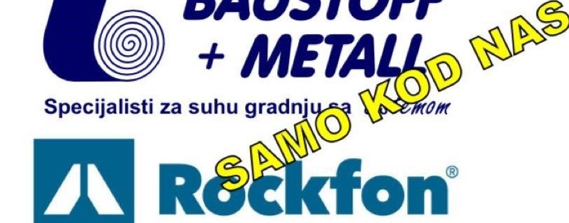 Rockfon – samo kod nas!